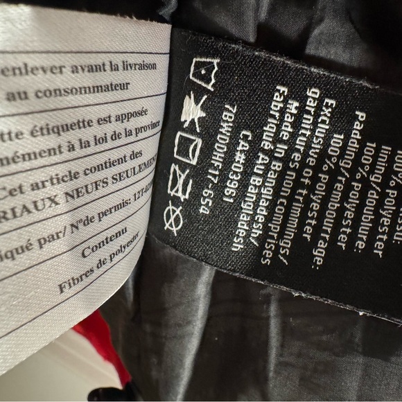 Red RipZone hooded winter coat - Picture 8 of 12